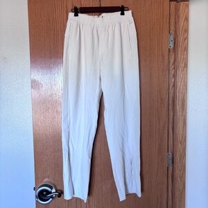 Lululemon Cream slit leg Pants